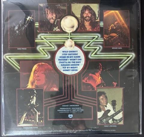 Foghat – Energized (LP, 1974, Bearsville Records BR 6950, Pitman Pressing, Sterling Cut)