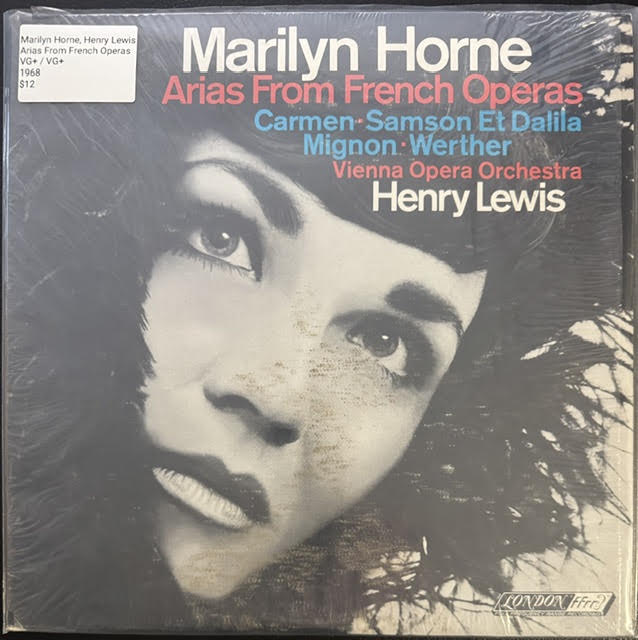 Marilyn Horne, Henry Lewis – Arias From French Operas (LP, Stereo, 1968, London Records OS 26064, Canadian Issue with UK Pressing)