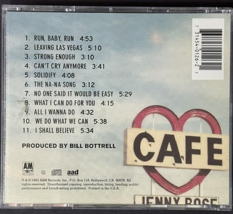 Sheryl Crow – Tuesday Night Music Club (CD, 1993, A&M Records 31454 0126 2, US Pitman Pressing)