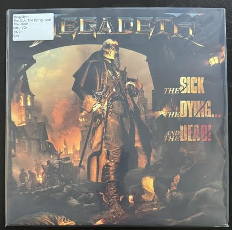 Megadeth – The Sick, The Dying... And The Dead! (2xLP, 2022, UMe / T-Boy Records 00602445125043, Blue Opaque & Green Translucent Vinyl)