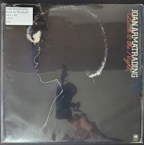 Joan Armatrading – Back To The Night (Vinyl LP, 1975, A&M Records SP-4525, Pitman Pressing)