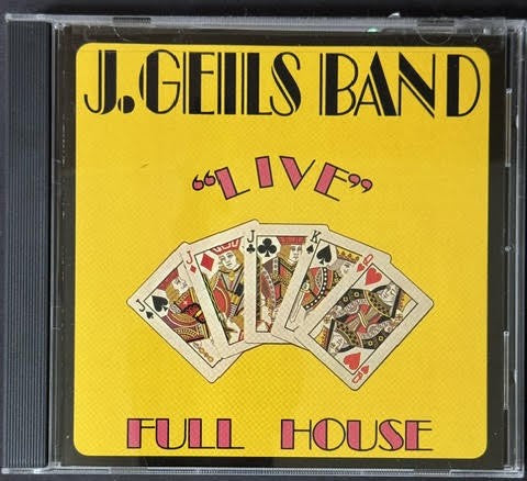 The J. Geils Band – "Live" Full House (CD, 2003, Atlantic 82803-2, Remastered)