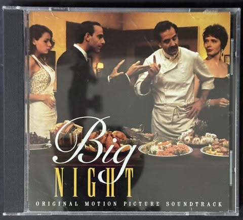 Various – Big Night (Original Motion Picture Soundtrack) (CD, 1996, TVT Soundtrax TVT 8040-2, US)