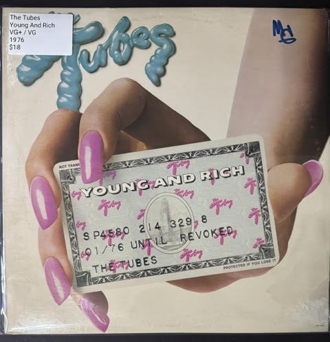 The Tubes – Young And Rich (Vinyl LP, 1976, A&M Records SP-4580, Pitman / Monarch Hybrid Pressing)