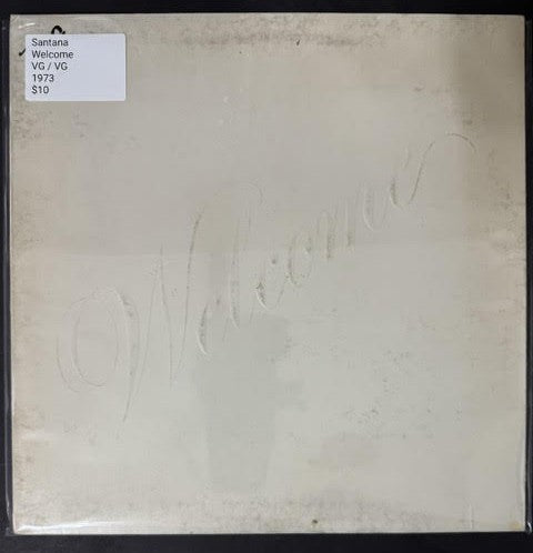 Santana – Welcome (Vinyl LP, 1973, Columbia PC 32445, Pitman Press)