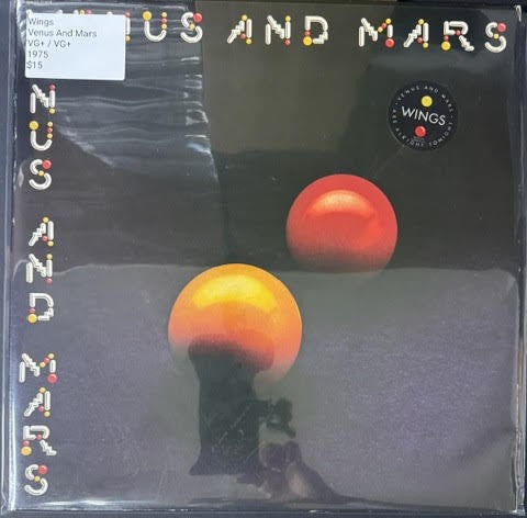 Wings – Venus And Mars (LP, Album, Stereo, Winchester Pressing, 1975, Capitol Records SMAS-11419)