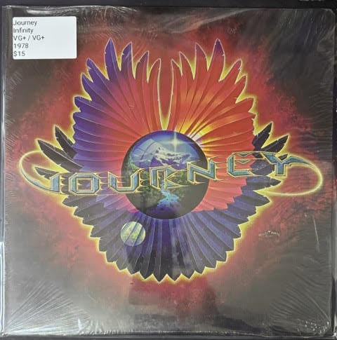 Journey – Infinity (Vinyl LP, Columbia JC 34912, U.S. Reissue)