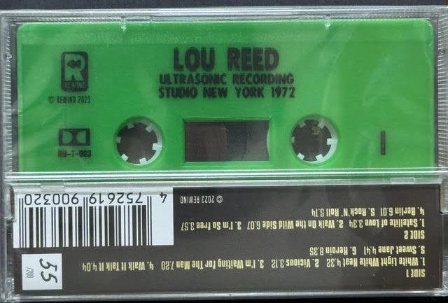 Lou Reed – Ultrasonic: The New York Broadcast 1972 (Cassette, 2023, Rewind)