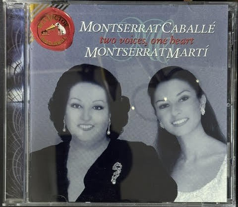 Montserrat Caballé & Montserrat Martí – Two Voices, One Heart (CD, 1995, RCA Victor Red Seal 74321 29646 2)