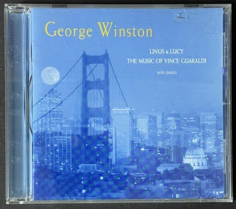 George Winston – Linus & Lucy (The Music Of Vince Guaraldi) (CD, 1996, Windham Hill/Dancing Cat 01934 11184-2r, JVC Disc America Pressing)