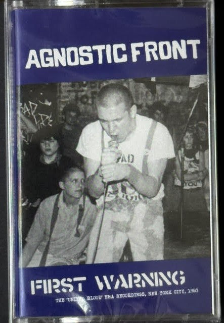 Agnostic Front – First Warning: The ‘United Blood’-Era Recordings (Cassette, 2025, Radiation Reissues)