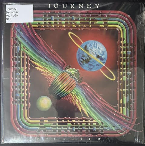 Journey – Departure (Vinyl LP, Columbia PC 36339 / C 36339, U.S. Reissue, Pitman Pressing)