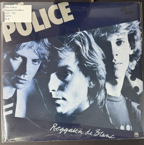 The Police – Reggatta De Blanc (Vinyl LP, 1979, A&M Records SP-4792, Terre Haute Pressing)