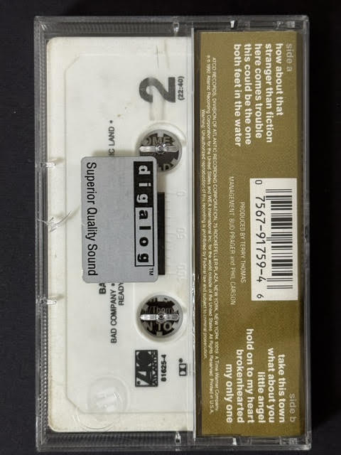 Bad Company – Here Comes Trouble (Cassette, 1992, ATCO Records 91759-4, SR)