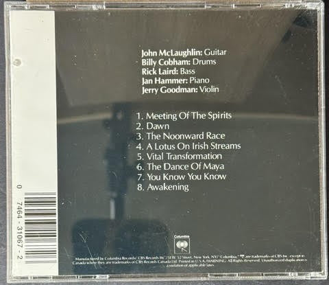 The Mahavishnu Orchestra with John McLaughlin – The Inner Mounting Flame (CD, Album, Reissue, Columbia CK 31067)