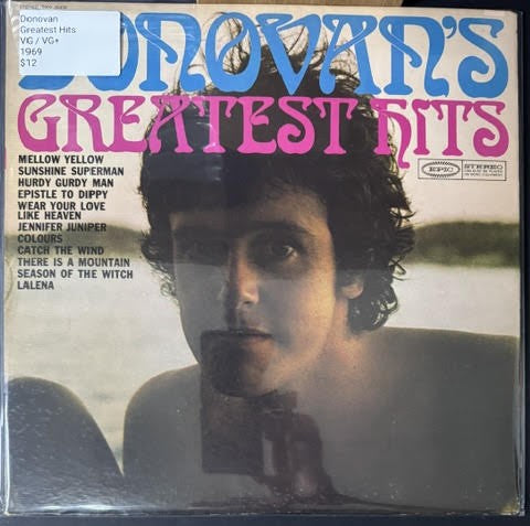 Donovan – Donovan’s Greatest Hits (LP, Compilation, Stereo, Pitman Pressing, Gatefold, 1969, Epic BXN 26439)