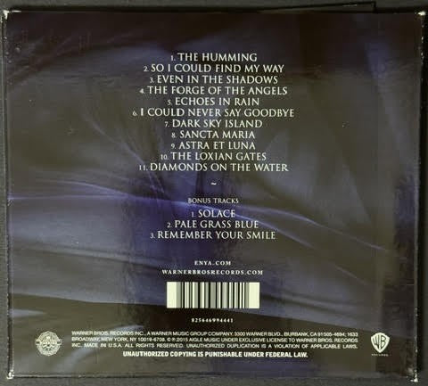 Enya – Dark Sky Island (CD, 2015, Warner Bros. Records 553131-2, Deluxe Edition)