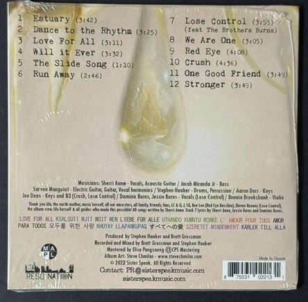 Sister Speak – Love For All (CD, Album, 2022, Reso Nation)