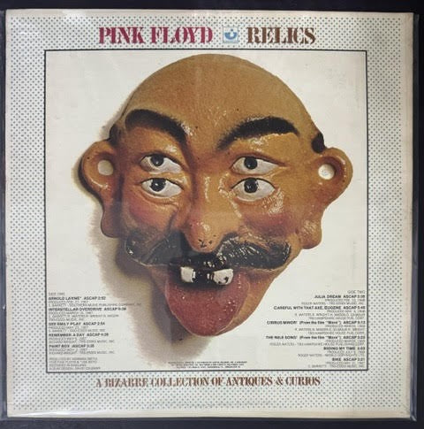 Pink Floyd – Relics - A Bizarre Collection Of Antiques & Curios (Vinyl LP, 1971, Harvest SW-759, Compilation, Repress, Stereo, Winchester Pressing, Variant 3)