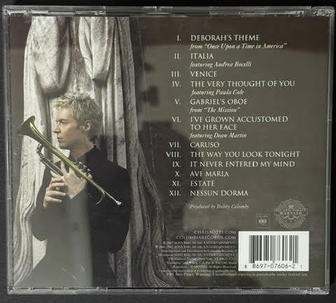 Chris Botti – Italia (CD, 2007, Columbia 88697 07606-2, US Edition)