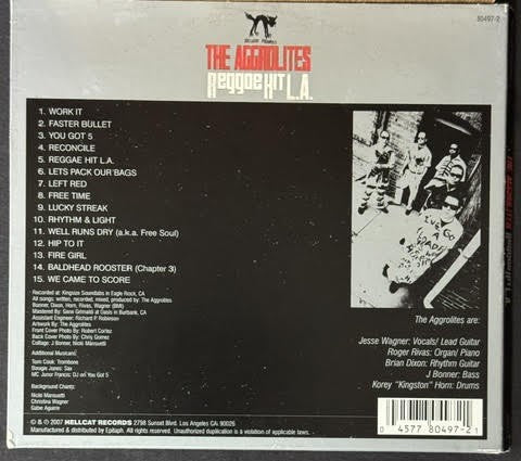 The Aggrolites – Reggae Hit L.A. (CD, 2007, Hellcat Records 80497-2, US, Digipak)