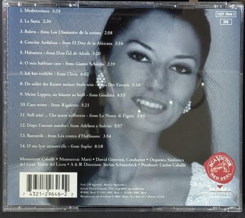 Montserrat Caballé & Montserrat Martí – Two Voices, One Heart (CD, 1995, RCA Victor Red Seal 74321 29646 2)