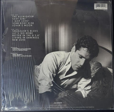 Glenn Frey – The Allnighter (Vinyl, LP, Album, Stereo, 1984, MCA Records MCA 5501)