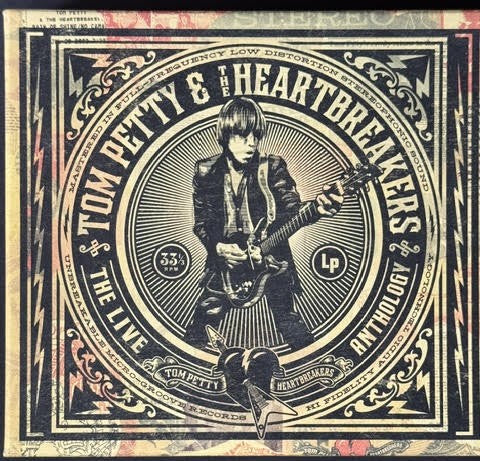Tom Petty & The Heartbreakers – The Live Anthology (4 CD, 2009, Reprise Records 512765-2, Cinram Pressing)