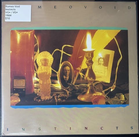 Romeo Void – Instincts (Vinyl, LP, Album, Stereo, Pitman Pressing, 1984, Columbia BFC 39155)