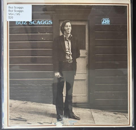 Boz Scaggs – Boz Scaggs (LP, Atlantic SD 8239, US Non-Gatefold Reissue, Presswell Pressing, George Piros Cut)