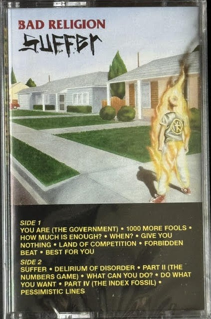 Bad Religion – Suffer (Smoke Cassette, 2025, Tapehead City)