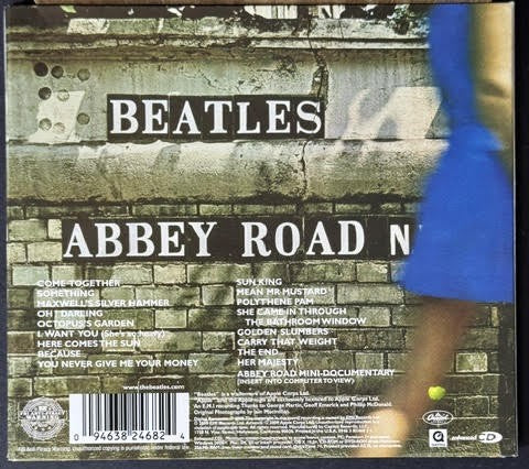 The Beatles – Abbey Road (CD, Enhanced, Remastered, Stereo, US, Apple Records 0946 3 82468 2 4)