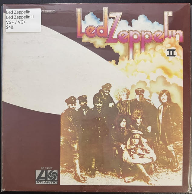 Led Zeppelin – Led Zeppelin II (LP, Album, Club Edition, Stereo, Carrollton Pressing, Atlantic SD 19127)
