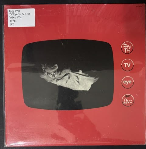 Iggy Pop – TV Eye 1977 Live (Vinyl LP, 1978, RCA Victor AFL1-2796, Indianapolis Pressing)