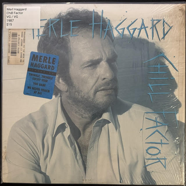 Merle Haggard – Chill Factor (LP, Album, 1987, Epic FE 40986)