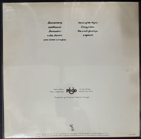 Poco – Legend (Vinyl LP, 1978, ABC Records AA-1099, Gloversville Pressing)