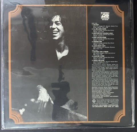 Boz Scaggs – Boz Scaggs (LP, Atlantic SD 8239, US Non-Gatefold Reissue, Presswell Pressing, George Piros Cut)