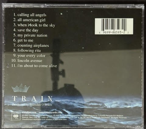 Train – My Private Nation (CD, 2003, Columbia CK 86593, Sony Music Pitman Glass Master)