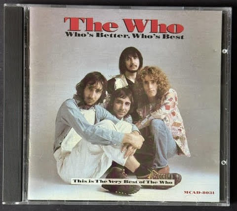 The Who – Who's Better, Who's Best (CD, 1988, MCA Records MCAD-8031, US Non-Club Edition)