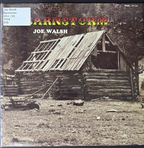 Joe Walsh – Barnstorm (Vinyl, LP, Album, Reissue, 1974, ABC Dunhill DSX-50130, Terre Haute Pressing)