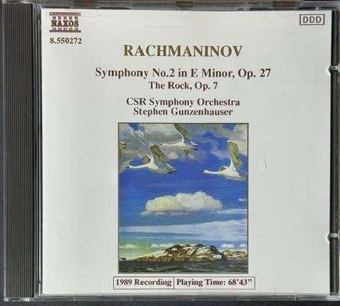 Rachmaninov – Symphony No. 2 In E Minor, Op. 27 / The Rock, Op. 7 (CD, 1989, Naxos)
