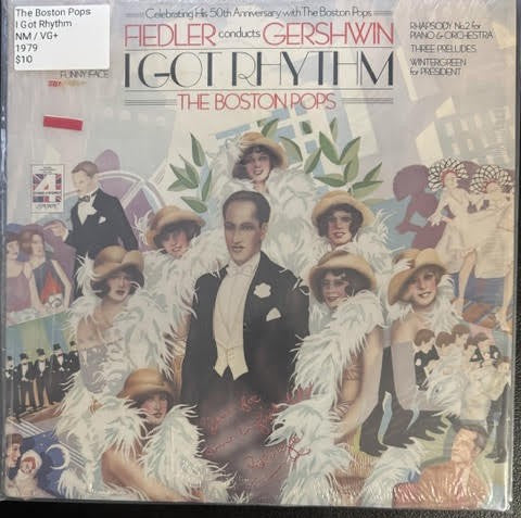 George Gershwin, The Boston Pops, Arthur Fiedler – I Got Rhythm: Fiedler Conducts Gershwin (Vinyl LP, 1979, London Records SPC21185, Phase 4 Stereo)