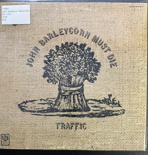 Traffic – John Barleycorn Must Die (Vinyl, LP, Album, 1970, United Artists Records UAS 5504, Pitman Pressing, Gatefold)