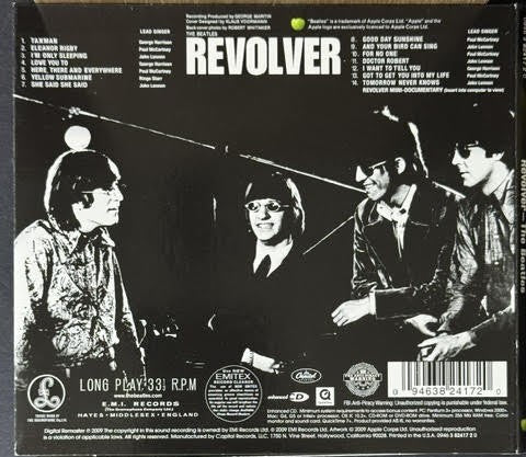 The Beatles – Revolver (CD, Enhanced Stereo Remaster, US, Apple Records 0946 3 82417 2 0)
