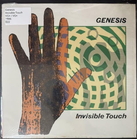 Genesis – Invisible Touch (Vinyl LP, 1986, Atlantic 81641-1-E, RCA Music Service Club Edition, Europadisk Pressing)