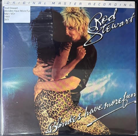 Rod Stewart – Blondes Have More Fun (LP, Album, Limited Edition, Reissue, Remastered, Stereo, 1981, Mobile Fidelity Sound Lab MFSL 1-054)