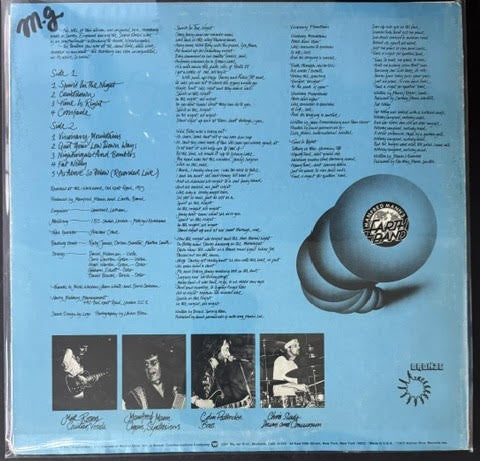 Manfred Mann's Earth Band – Nightingales & Bombers (LP, 1975, Warner Bros. Records / Bronze BS 2877, Pitman Pressing)