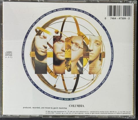 Toad The Wet Sprocket – Fear (CD, Album, 1991, Pitman Pressing, Columbia CK 47309 / 47309)