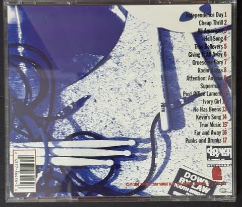 Down By Law – All Scratched Up (CD, 1996, Epitaph 86456-2)