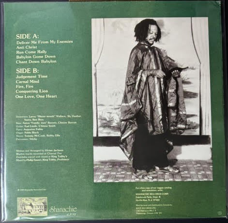 Yabby You – One Love, One Heart (LP, Compilation, Canadian Pressing, 1984, Shanachie 43016)